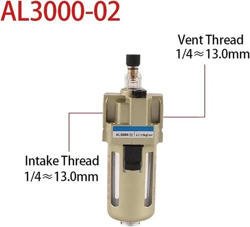 AL2000-02 Source Treatment Unit Pneumatic Lubricator Oil Mist Air Oiler Pneumatic Filter G1/4" Port Pneumatic Compressor(AL2000-02) in Saudi Arabia