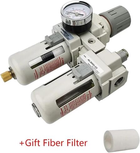 AC3010-03D FRL مرشحات الهواء المصدر وحدة المعالجة وحدة ضاغط مرشح منظم زيت التشحيم تفاصل زيت التشحيم (AC3010-03 ، مرشح الألياف) in Kuwait