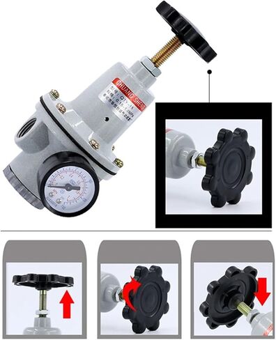 Pneumatic Air Compressor Air Pressure Regulating Valve Pressure Regulating Gas Pressure Reducing Valve QTY-08/10/15/25/32/40/50(QTY-25 DN25) in Saudi Arabia