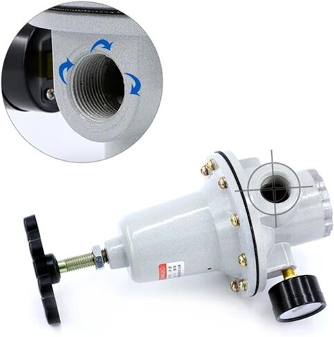 Pneumatic Air Compressor Air Pressure Regulating Valve Pressure Regulating Gas Pressure Reducing Valve QTY-08/10/15/25/32/40/50(QTY-25 DN25) in Saudi Arabia