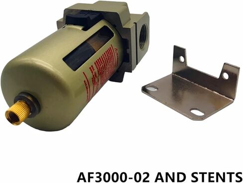 AF3000-02/03 AF4000-04 G1/2 AF4000-06 G3/4 Air Source Processor Pneumatic Pump Filter Oil and Water Separator Manual Drainage(AF4000-04 ADD stents) in Saudi Arabia