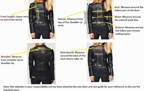 تجاهل الجلود النسائية 100 ٪ من Lambskin Leather Crive Moto Bolero يتجاهل سترة أسود ضئيلة FIT WJ020 in Saudi Arabia