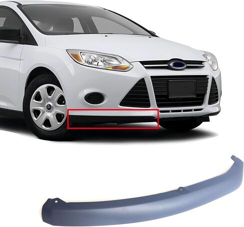 Partsflow Lower Front Left Driver Side Bumper Valance For 2012 2013 2014 Ford Focus fits FO1095244 in Kuwait