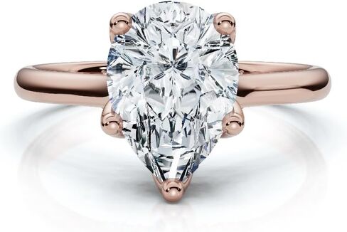 1 CT-5 CT Moissanite خاتم الخطوبة عديمة اللون 10K 14K 18K الذهب ، 925 الجنيه الاسترليني الفضة خاتم الزفاف Solitaire الزفاف للنساء لوقت الوعد in Kuwait