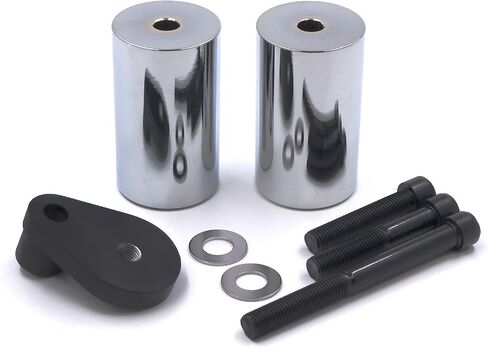 XKMT-NO Cut Aluminium Frame Slider Protector متوافق مع 2001-2003 GSXR 600 2000-2003 GSXR750 Chromed [B00YWCN4XM] in Saudi Arabia