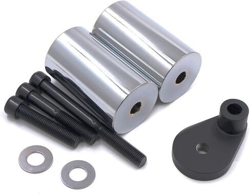 XKMT-NO Cut Aluminium Frame Slider Protector متوافق مع 2001-2003 GSXR 600 2000-2003 GSXR750 Chromed [B00YWCN4XM] in Saudi Arabia