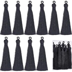 SUNNYCLUE 100Pcs Bookmark Tassels Handmade Soft Craft Graduation Tassel with Loops Silky Tassels Bulk for Craft Cap Tassels Decoration Tassel PapayaWhip Color Graduation 2022 Year Graduate in Kuwait