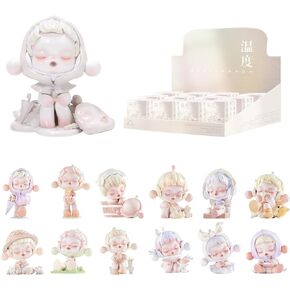 POP MART Skullpanda Warmth Series, Skullpanda Blind Box Figures, Random Design Action Figures Collectible Toys Home Decorations, Single Box