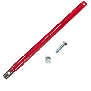Auger Extension 18" Red Steel Structure Fits All powerheads with a 7/8" Connection