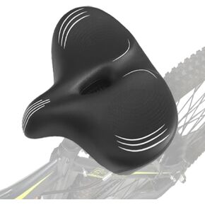 Extra Wide E-Bike/Electric Bike Seat Comfort Ride, Talla Extra Asientos para Bicicletas, Ideal for Plus Size Riders or Extra Comfort Needed.
