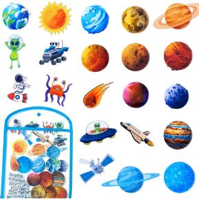 ألعاب كواكب النظام الشمسي للأطفال، أنشطة تعليمية لمرحلة ما قبل المدرسة في الفضاء الخارجي، 42 قطعة من لوح الفلانيل للأطفال الصغار مجموعة هدايا اللعب لرواد الفضاء (قصص الفضاء) in Kuwait