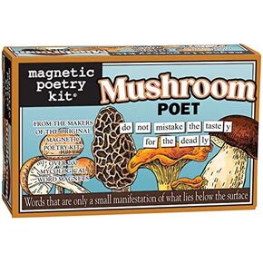 Magnetic Poetry Mushroom Poet Word Magnet Kit