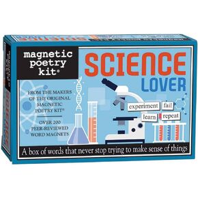 Magnetic Poetry Science Lover Word Magnet Kit