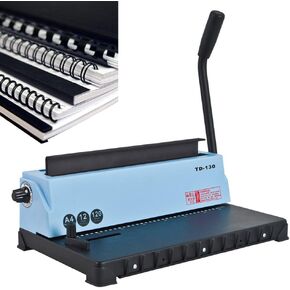Binding Machine Book Binding Materials Kit Comb Binding Machine Punch 12 Sheets/Bind 120 Sheets for Letter A4 A5 or Smaller Sizes Book Binder Punch Binder Book Maker in Kuwait