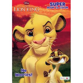 Lion King - Coloring and Activity Book - Jumbo Size