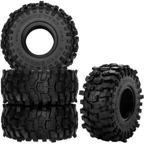 GLOBACT 1.9 Tires 1/10 RC Tires RC Crawler Tires 120 * 45mm for 1/10 TRX4 TRX6 Axial SCX10 I II III Redcat GEN7 8 RC4WD (4Pcs)