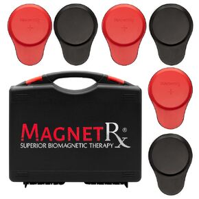 MagnetRX® Biomagnetic Magnets Kit – Imanes para Biomagnetismo Médico – Dr Goiz Magnets for Biomagnetism Bio Magnet Pair – 5200 Gauss Large Round Magnets (6 Units)