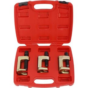 KUNTEC 3 Piece Ball Joint Remover Extractor Tie Rod End Puller 25/27/34mm
