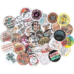 Religious Christian Freshie Cardstock Cutouts Rounds 3" inch Mix | 32 pk | Scented Aroma Beads Bake with Mold for Car Freshie Designs, Church, Cross, Pray, Jesus