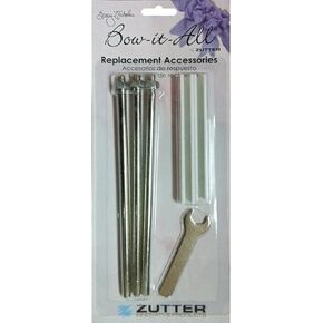 Zutter Bow it All Scrapbooking Accessories Pink 3.5x7.5