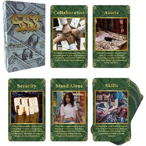 sishui Career Oracle Cards Deck, Career Purpose and Money Oracle Cards, Oracle Cards for Beginners, Help with Clear Direction and guidelines for achieving Goals