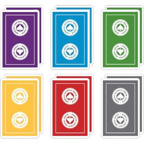 Baron Barclay The Official American Contract Bridge League (ACBL) Playing Cards - 1 Dozen Decks - Bridge Sized - Plastic Coated