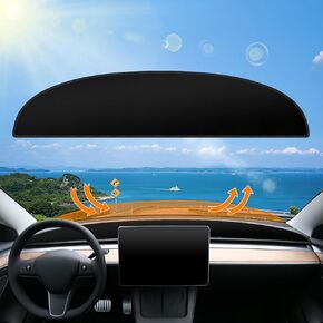 غطاء لوحة القيادة لطراز تسلا Y موديل 3 ملحقات غطاء داش رقيق للطراز Y 2020-2023 موديل 3 2017-2023 in Kuwait