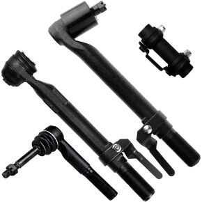 SCITOO 4-PC SET Suspension Kit For Ford for F-250 Super Duty for F-350 Super Duty Outer Tie Rod End,Tie Rod Adjusting Sleeve