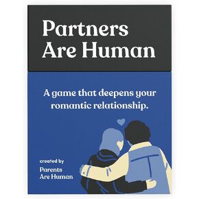Partners are Human | 140 Conversation Cards to Help Deepen Romantic Relationships | Card Game for Bonding & Communication | Therapy for Adults