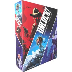 UNLOCK! Extraordinary Adventures Card Game - Escape Room-Inspired Cooperative Adventure, Fun Family Game for Kids and Adults, Ages 10+, 1-6 Players, 1 Hour Playtime, Made by Space Cowboys