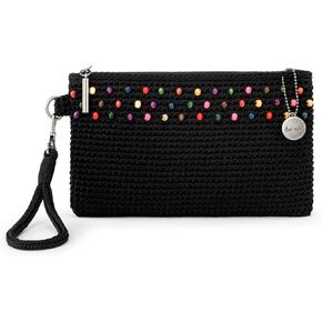 The Sak Vita Wristlet in Crochet, Single Wrist Strap