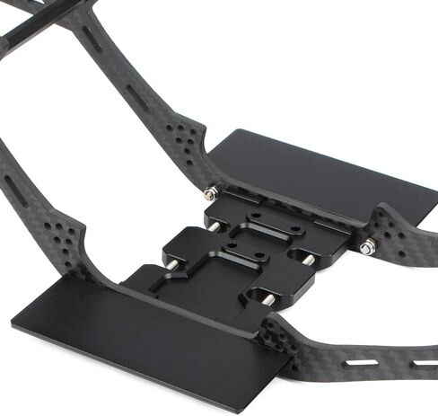 RC Frame Chassis Kit, Carbon Fiber LCG Chassis Set, Cheater Rigs Frame Rails, Gen2 Lightweight Thickened for 1/10 RC Crawler Axial SCX10 I II Element Enduro (Gen2 LCG Chassis Kit) in Saudi Arabia
