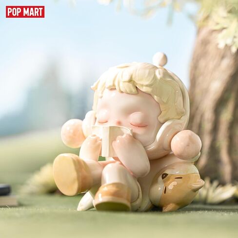 POP MART Skullpanda Warmth Series, Skullpanda Blind Box Figures, Random Design Action Figures Collectible Toys Home Decorations, Single Box in Kuwait