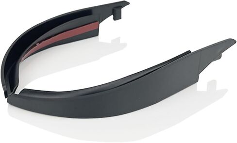 Rain Gutter Extensions for Jeep, Hard Top Rain Diverter for Jeep Wrangler, Roof Hard Top Rain Groove Diverter Exterior Accessories Compatible with Jeep Wrangler JK JKU 2007-2018, Black,2PCS in Kuwait