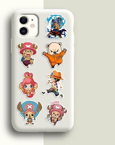 100pcs Anime Stickers for One-Piece Cartoon Stickers Decal for Laptop Water Bottle Skateboard Luggage Car Bumper Anime Cartoon Sticker Pack for Kids Teens Adults in Saudi Arabia