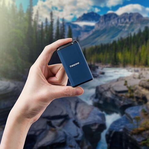 Transcend 2TB External, Portable, Military Drop Test Certified SSD, ESD410C, USB 20Gbps, Type C TS2TESD410C in Saudi Arabia