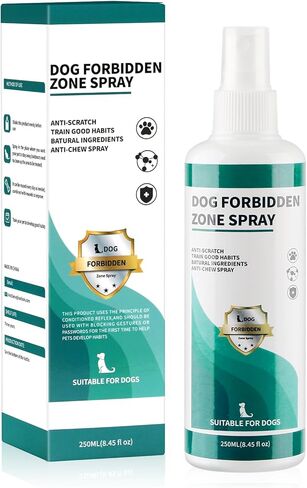 Bitter Apple Spray for Dogs to Stop Chewing, 250ML. No Chew Spray for Dogs, Puppies. Deterrent Spray for Dog Training & Behavior Aids. Alcohol-Free, Effective Anti-Scratch Furniture Protector. in Kuwait