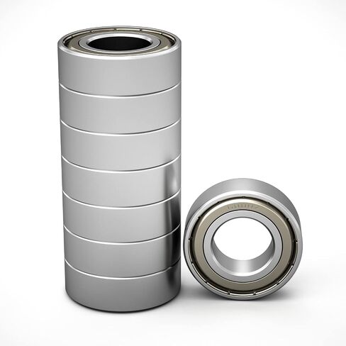 Aopin 6000Z Skateboards Bearings Ball Bearings ID 0.39 x OD 1.02 Inch Applicable for Skateboards, 3D Printer, Inline Skates, Roller Skates, Longboards, Scooters, 8 Pcs in Saudi Arabia