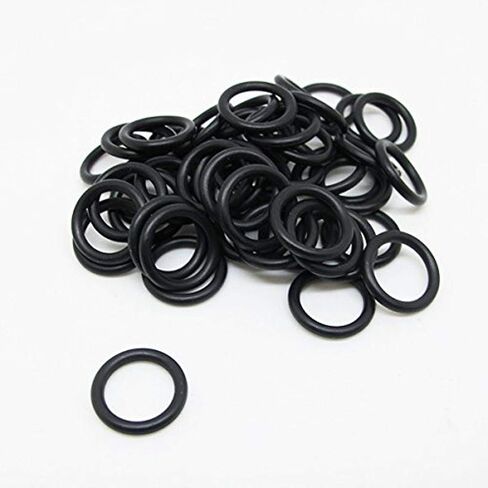 Scuba Choice AS-568-012 Diving Dive NBR Nitrile Rubber O-Rings (50-Piece Pack), Black in Saudi Arabia