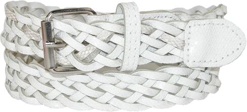 CTM® Girls' Metallic Braided Belt in Saudi Arabia