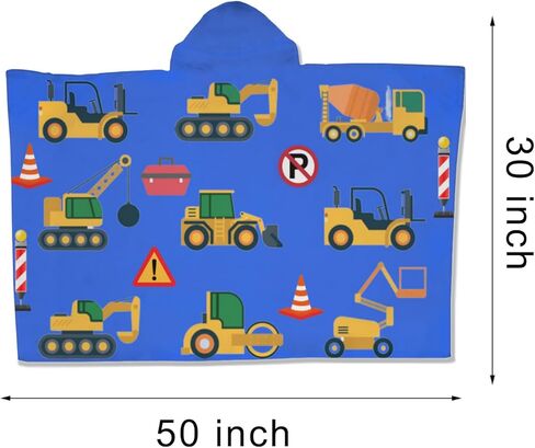 GUDGUDEE المحيط مقنعين المناشف حفارة مناشف حمام السيارة للأطفال طفل رضيع فائقة الامتصاص حمام دش هدايا لصبي وفتاة 30 × 50 بوصة in Kuwait