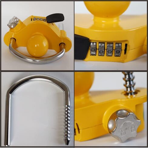 العالمي مقرنة قفل مقطورة الكرة سحب وصلة وصلة الصلب مقرنة اللسان قفل قابل للتعديل تخزين الأمن الثقيلة U-شكل قفل مجمع in Kuwait