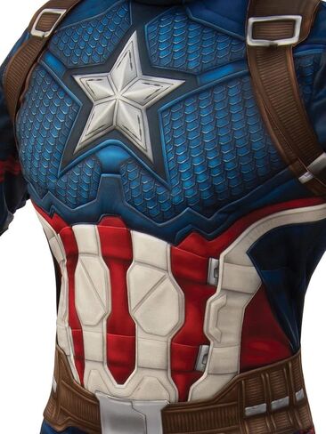Rubie's Men's Marvel: Avengers 4 Deluxe Captain America Costume & Mask Adult Costume in Saudi Arabia