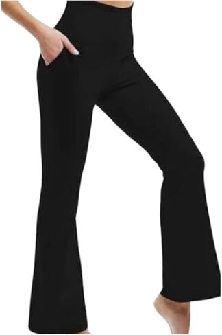 Yogalicious Womens Lux Laila Wide Leg Flare Pants in Saudi Arabia