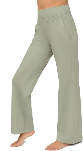Yogalicious Womens Lux Laila Wide Leg Flare Pants in Saudi Arabia
