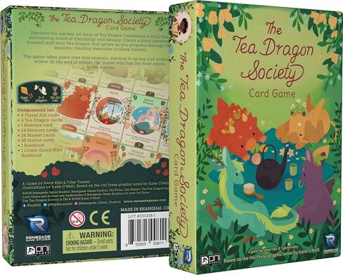 Renegade Game Studios The Tea Dragon Society Card Game 2-4 Players Ages 10 and up 30-60 Minutes Perfect for Families in Saudi Arabia