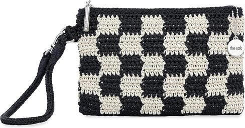 The Sak Vita Wristlet in Crochet, Single Wrist Strap in Saudi Arabia