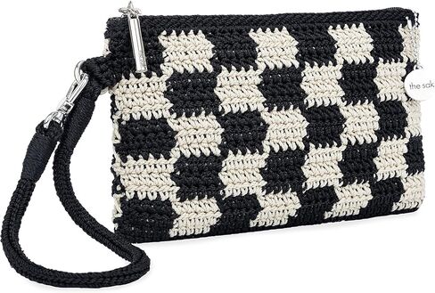 The Sak Vita Wristlet in Crochet, Single Wrist Strap in Saudi Arabia