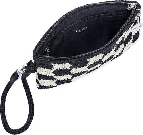 The Sak Vita Wristlet in Crochet, Single Wrist Strap in Saudi Arabia