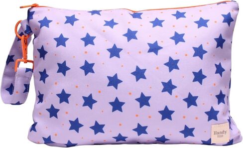 Wristlet Bag, Convenient Buckle Loop Strap, Ample Storage, Eco Fabric, Everyday Travel Vacation Accessory in Kuwait